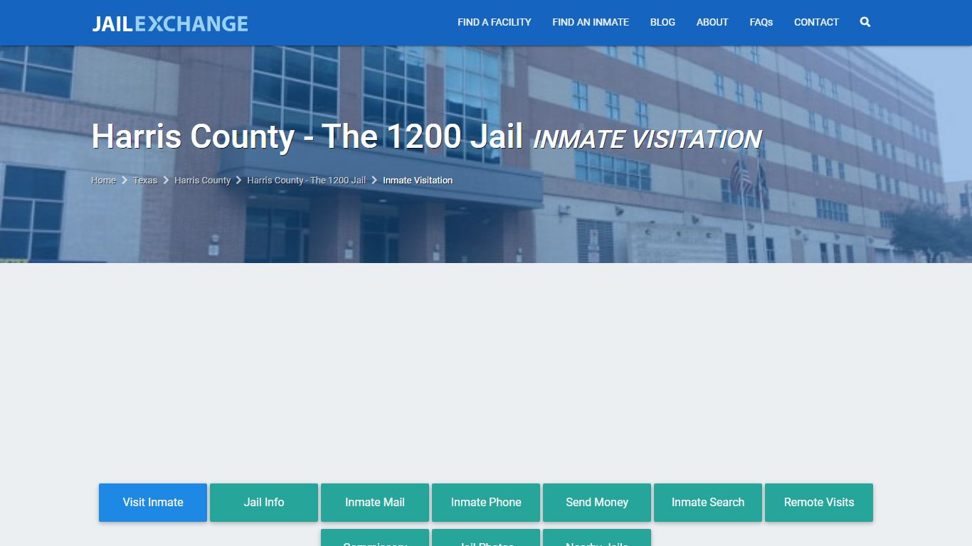 Harris County - The 1200 Jail Inmate Visitation - JAIL EXCHANGE